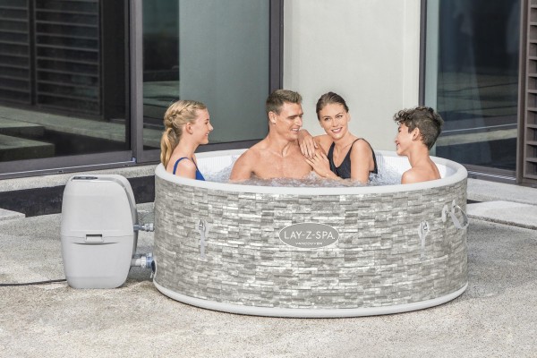 Bestway Lay-Z-Spa Whirlpool VANCOUVER AirJet Plus mit App-Steuerung