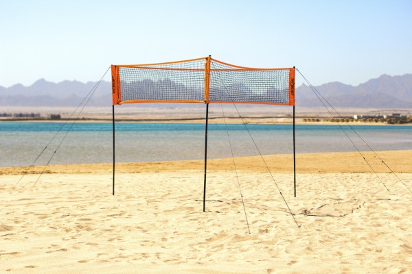 Hammer Volleyballnetz SHARKNET inkl. SHARKNET Beachvolleyball