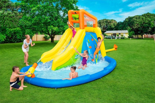 Bestway H2OGO! Mount Splashmore Wasserpark mit Dauergebläse