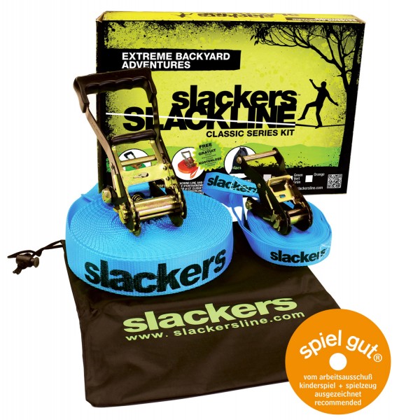 Schildkröt SLACKERS Slackline Classic inkl. Teaching line