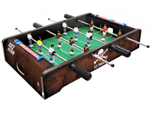 Carromco Tischkicker St.Pauli Kiez-Kicker im Bierkastenformat