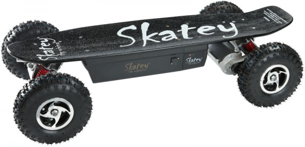 Skatey 800 Elektro-Skateboard Double Black