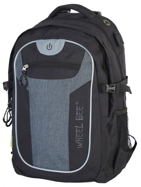 Wheel Bee Rucksack Revolution black/grey