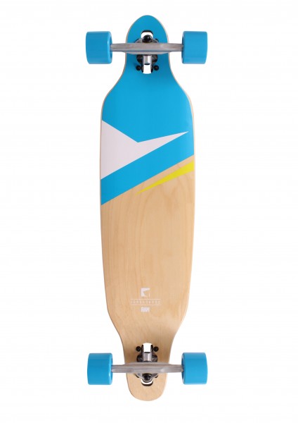 RAM Complete Longboard Lokz Mini 36" Marina Blue 12270