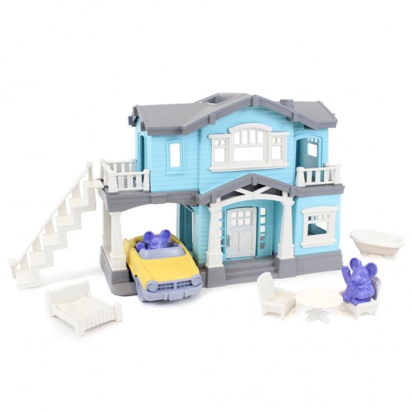 Green Toys Haus Spielset 10 Teile