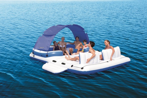 Bestway CoolerZ Badeinsel Tropical Breeze 6 Personen