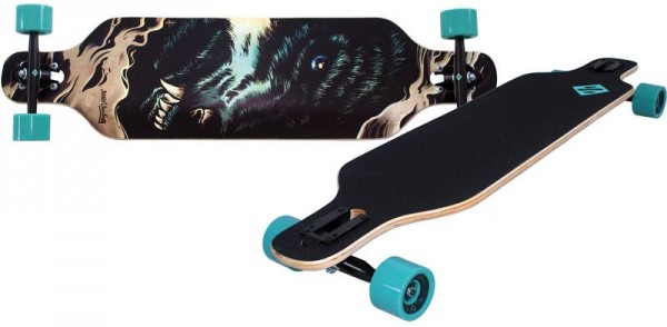Streetsurfing Longboard Freeride 39 Wolf 500252