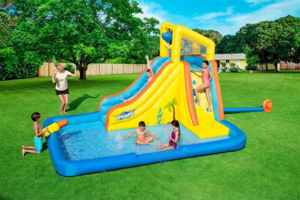 Bestway H2OGO! Beachfront Bonanza Wasserpark mit Dauergebläse