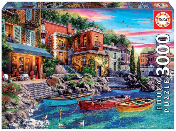 Educa Puzzle Como Sonnenuntergang 3000 Teile